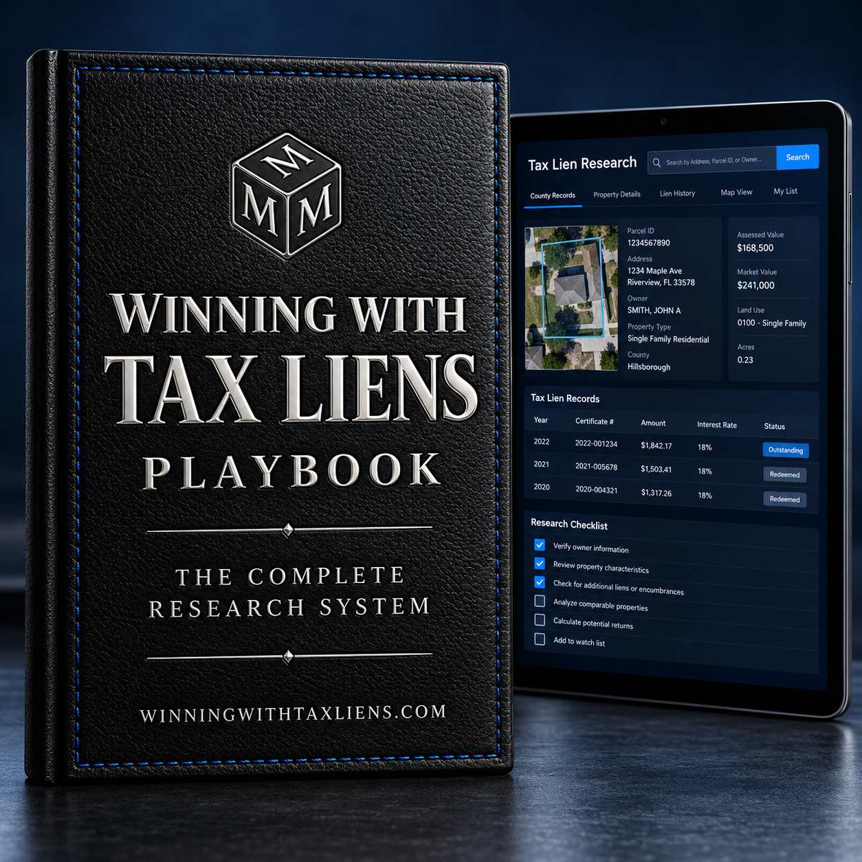 Winning With Tax Liens Playbook research system.